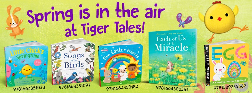Spring is in the air at Tiger Tales banner
