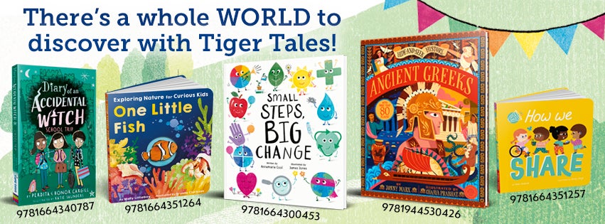 Back to School banner. There's a whole world to discover with Tiger Tales!